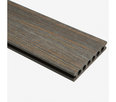 Террасная доска пустотелая CM Decking Серия Zebrano Графит (под заказ) от производителя  Cm Decking по цене 1 050 р