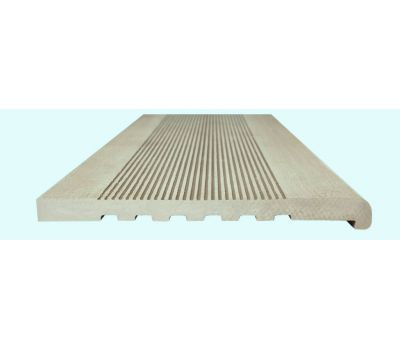 Полнотелые ступени из ДПК Крем от производителя NanoWood по цене 2 430 р Полнотелые ступени из ДПК Крем от производителя NanoWood по цене 2 430 р