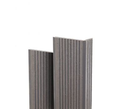 Угол торцевой Tehno Серый от производителя Ecodecking по цене 280 р Угол торцевой Tehno Серый от производителя Ecodecking по цене 280 р