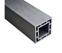 Столб из ДПК WOOD Графит