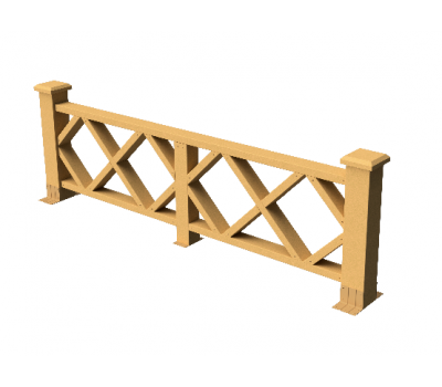 Декоративные ограждения ДПК " Миллениум", Песчаник, шлифованное от производителя GrinderDeco по цене 5 691 р Декоративные ограждения ДПК " Миллениум", Песчаник, шлифованное от производителя GrinderDeco по цене 5 691 р