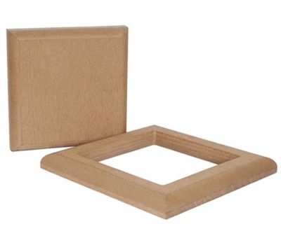 Комплект крышка и юбка из ДПК для столба Песочный от производителя  Polivan Group по цене 1 320 р