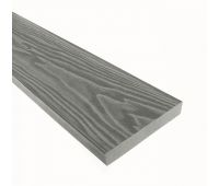 Террасная доска Смарт 3D Полнотелая без паза Анис Террасная доска Смарт 3D Полнотелая без паза Анис