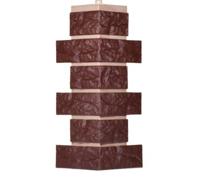 Угол Лондон Брик Кирпич - Коричневый от производителя Т-сайдинг по цене 380 р Угол Лондон Брик Кирпич - Коричневый от производителя Т-сайдинг по цене 380 р