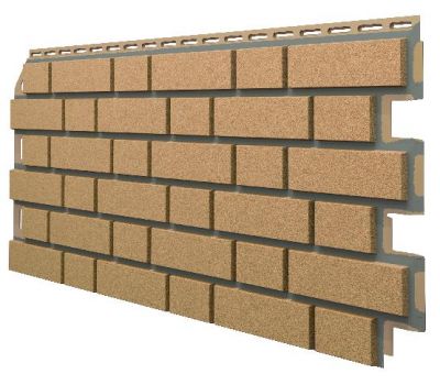 Фасадные панели (Цокольный Сайдинг) VOX Solid, Clinker, Mustard от производителя Vox по цене 720 р Фасадные панели (Цокольный Сайдинг) VOX Solid, Clinker, Mustard от производителя Vox по цене 720 р