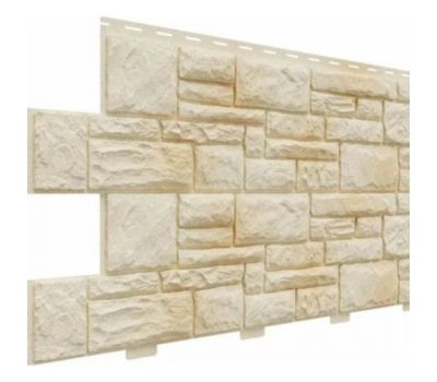 Цокольный сайдинг коллекция Крымский Берег - Песочный от производителя  Доломит по цене 628 р