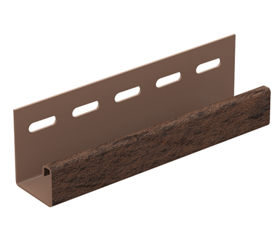 J-планка Стоун-хаус Камень Жженый от производителя  Ю-Пласт по цене 350 р