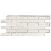 Фасадные панели СЕРИЯ Лондон Брик Кирпич Эко - Уайт Фасадные панели СЕРИЯ Лондон Брик Кирпич Эко - Уайт