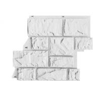 Цокольный сайдинг - Белый Цокольный сайдинг - Белый