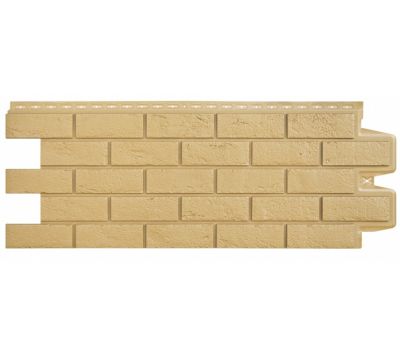 Фасадные панели Стандарт состаренный кирпич Песочный от производителя  Grand Line по цене 488 р