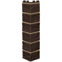 Угол наружный Оптима Кирпич Темно-Коричневый