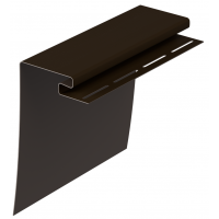 Околооконная планка Элит широкая, коричневая