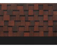 Ламинированная черепица DRAGON STANDARD Красный