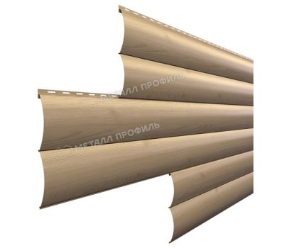 Металлический сайдинг Woodstock-В-28х330 (ECOSTEEL-01-Клен-0.5) от производителя  Металл Профиль по цене 1 550 р