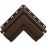 Угол наличника Классик Альта Декор (отделочные элементы) Коричневый