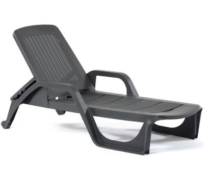 Шезлонг стопирующийся NILO от производителя Rattan по цене 9 000 р Шезлонг стопирующийся NILO от производителя Rattan по цене 9 000 р