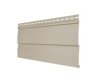 Виниловый сайдинг - Корабельный брус, Бежевый Виниловый сайдинг - Корабельный брус, Бежевый