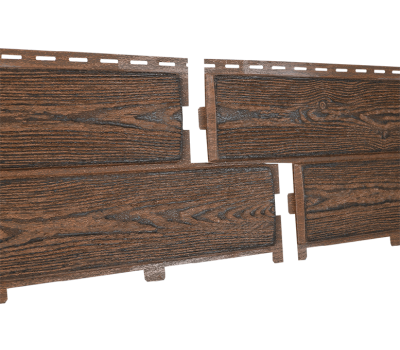 Фасадная панель Хокла Винтаж - Корица от производителя  Ю-Пласт по цене 424 р