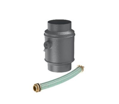 Водосборник цилиндрический в комплекте RR 23 Маренго matt 150/100 от производителя  Aquasystem по цене 37 015 р