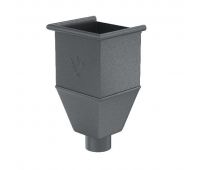 Воронка_водосборная удлиненая RR 23 Маренго matt 150/100