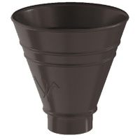 Воронка водосборная круглая RR 32 Тёмно-коричневый 150/100